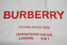 画像をギャラリービューアに読み込む, Burberry バーバリー半袖Tシャツ 赤ロゴ 8017225 タイランド製 コットン ホワイト レッド サイズM 美品 中古 4c069558 
