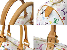 Load image into Gallery viewer, 極美品 LOUIS VUITTON ルイヴィトン 村上隆 ボストンバッグ キーポル45 M92641 モノグラムマルチ ホワイト ゴールド金具 中古 4c069584