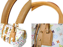 Load image into Gallery viewer, 極美品 LOUIS VUITTON ルイヴィトン 村上隆 ボストンバッグ キーポル45 M92641 モノグラムマルチ ホワイト ゴールド金具 中古 4c069584