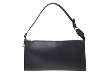 Load image into Gallery viewer, LOUIS VUITTON ルイヴィトン ポシェット アクセソワール ショルダーポーチ ワンショルダー M40632 エピ ブラック 美品 中古 4c069592