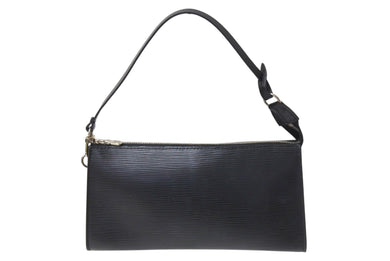 LOUIS VUITTON ルイヴィトン ポシェット アクセソワール ショルダーポーチ ワンショルダー M40632 エピ ブラック 美品 中古 4c069592