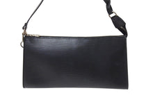 Load image into Gallery viewer, LOUIS VUITTON ルイヴィトン ポシェット アクセソワール ショルダーポーチ ワンショルダー M40632 エピ ブラック 美品 中古 4c069592