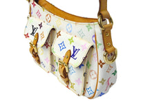 Load image into Gallery viewer, LOUIS VUITTON ルイヴィトン 村上隆 ショルダーバッグ ロッジ PM M40053 ホワイト マルチカラー 美品 中古 4c069601
