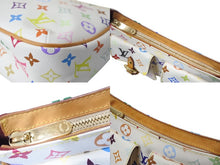 Load image into Gallery viewer, LOUIS VUITTON ルイヴィトン 村上隆 ショルダーバッグ ロッジ PM M40053 ホワイト マルチカラー 美品 中古 4c069601