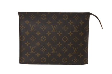 LOUIS VUITTON ルイヴィトン クラッチバッグ ポッシュトワレット26 M47542 モノグラム 中古 美品 4c069610