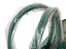 Load image into Gallery viewer, 新品未使用 GOYARD ゴヤール サンルイPM バッグ トートバッグ STLOUIPMLTY09CL09P PVC レザー ヘリンボーン グリーン 中古 4c069627