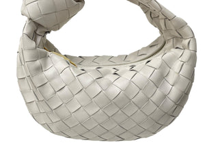 BOTTEGAVENETA ボッテガヴェネタ ミニ ジョディ ハンドバッグ 651876 ホワイト 美品 中古 4c069629