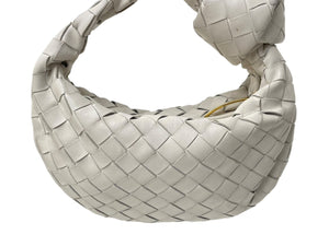 BOTTEGAVENETA ボッテガヴェネタ ミニ ジョディ ハンドバッグ 651876 ホワイト 美品 中古 4c069629