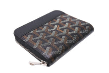 Load image into Gallery viewer, 極美品 GOYARD ゴヤール マティニョンPM コインケース ブラック シルバー金具 中古 4c069635