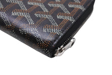 Load image into Gallery viewer, 極美品 GOYARD ゴヤール マティニョンPM コインケース ブラック シルバー金具 中古 4c069635