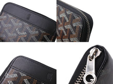 Load image into Gallery viewer, 極美品 GOYARD ゴヤール マティニョンPM コインケース ブラック シルバー金具 中古 4c069635