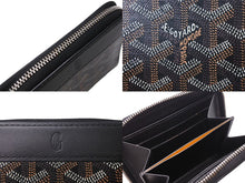 Load image into Gallery viewer, 極美品 GOYARD ゴヤール マティニョンPM コインケース ブラック シルバー金具 中古 4c069635