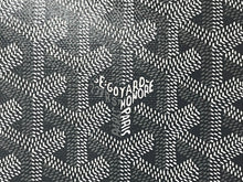 Load image into Gallery viewer, 新品未使用 GOYARD ゴヤール シープル ウォレット ショルダーバッグ グレー PVC レザー シルバー金具 中古 4c069641