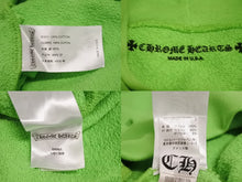 Load image into Gallery viewer, CHROME HEARTS クロムハーツ パーカー サイズS MATTY BOY マッティボーイ SEX RECORD グリーン マルチプリント 美品 中古 4c069642