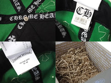 Load image into Gallery viewer, 新品同様 CHROME HEARTS クロムハーツ キャップ ベースボールキャップ クロスパッチ CHロゴ刺繍 クロスボール シルバー 925 グリーン 中古 4c069643