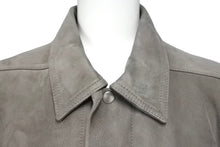 画像をギャラリービューアに読み込む, Rick Owens リックオウエンス スエード ワークジャケット サイズ50 FW19 LARRY グレー ラムレザー 美品 中古 4c069653 