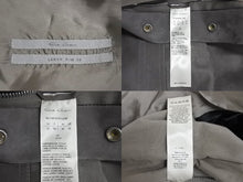 画像をギャラリービューアに読み込む, Rick Owens リックオウエンス スエード ワークジャケット サイズ50 FW19 LARRY グレー ラムレザー 美品 中古 4c069653 