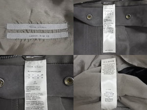 Rick Owens リックオウエンス スエード ワークジャケット サイズ50 FW19 LARRY グレー ラムレザー 美品 中古 4c069653 