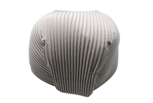 HOMME PLISSE ISSEY MIYAKE オムプリッセ イッセイミヤケ プリーツ キャップ HP31AA403 ポリエステル ベージュ 美品 中古 4c069656