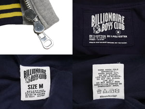 BILLIONAIRE BOYS CLUB ビリオネアボーイズクラブ パーカー グレー 刺繍 サイズM コットン 美品 中古 4c069672