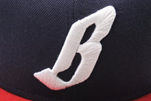 Load image into Gallery viewer, 極美品 BILLIONAIREBOYSCLUB ビリオネアボーイズクラブ ICECREAM NEW ERA キャップ BBCICECREAMLLC 61.5cm ブラック レッド 中古 4c069673