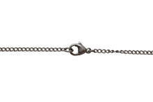 Load image into Gallery viewer, CHANEL シャネル ココマークネックレス 02A刻印 重量約6.1 メタル シルバー ベージュ シルバー金具 美品 中古 4c069711