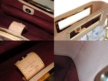 Load image into Gallery viewer, 新品同様 LOUIS VUITTON ルイヴィトン モノグラムマルチカラー ジュディPM ハンドバッグ M40257 村上隆 ホワイト 2WAY 中古 4c069720