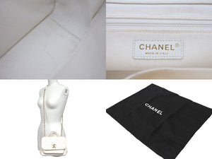 極美品 CHANEL シャネル ビジネスアフィニティ マトラッセ トップハンドル チェーンショルダーバッグ キャビアスキン 中古 4c069746