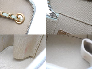 CHANEL シャネル マトラッセ スモールバニティ チェーンショルダーバッグ AP1447 ココマーク ココボール 31番台 美品 中古 4c069747