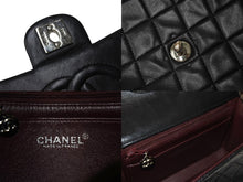 Load image into Gallery viewer, CHANEL シャネル ミニマトラッセ Sフラップ Sチェーンショルダーバッグ 5番台 ラムスキン ブラック シルバー金具 美品 中古 4c069750