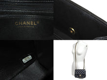 Load image into Gallery viewer, CHANEL シャネル ミニマトラッセ 17cm チェーンショルダーバッグ ブラック 27番台 レザー ゴールド金具 美品 中古 4c069751