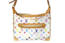 Load image into Gallery viewer, 極美品 LOUIS VUITTON ルイヴィトン ブローニュ ショルダーバッグ M92660 モノグラム マルチカラー ホワイト ゴールド金具 中古 4c069753