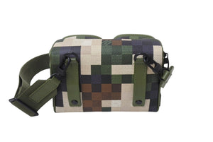 新品未使用 LOUIS VUITTON ルイヴィトン LV トレイル ウェアラブル ウォレット ショルダーバッグ M83169 ダモフラージュ キャンバス 中古 4c069757