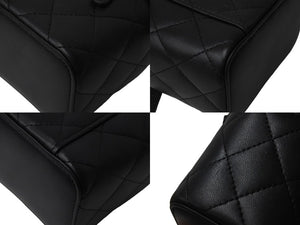 極美品 CHANEL シャネル スモールバニティ パールショルダーバッグ 31番台 AP2581 ココマーク ラムスキン フェイクパール 中古 4c069772