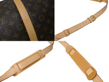 Load image into Gallery viewer, 極美品 LOUIS VUITTON ルイヴィトン キーポルバンドリエール55 ボストンバッグ M41414 モノグラム PVC レザー ブラウン 中古 4c069780