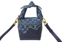 Load image into Gallery viewer, 新品同様品 LOUISVUITTON ルイヴィトン NIGO ジャパニーズクルーザー ハンドバッグ M45970 デニム トリヨン インディゴ 中古 4c069840