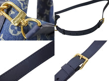 Load image into Gallery viewer, 新品同様品 LOUISVUITTON ルイヴィトン NIGO ジャパニーズクルーザー ハンドバッグ M45970 デニム トリヨン インディゴ 中古 4c069840
