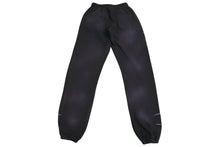 Load image into Gallery viewer, 極美品 HELLSTAR ヘルスター スウェットパンツ コットン ネイビー エアブラシ 裏起毛 エアブラシ調 中古 4c069846