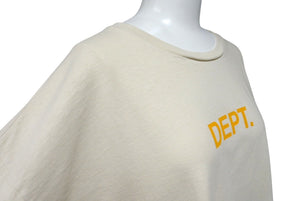 GALLERY DEPT. ギャラリーデプト G-ball 長袖Ｔシャツ トップス ダメージ加工 コットン 美品 中古 4c069848