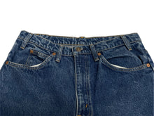 Load image into Gallery viewer, GUITARBOYARCHIVE ギターボーイアーカイブ デニムパンツ サイズ1 W32×L34 Levi&#39;s ドッキング リメイク ブルー コットン 良品 中古 4c069855
