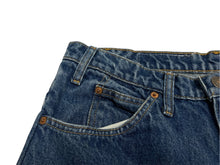 Load image into Gallery viewer, GUITARBOYARCHIVE ギターボーイアーカイブ デニムパンツ サイズ1 W32×L34 Levi&#39;s ドッキング リメイク ブルー コットン 良品 中古 4c069855