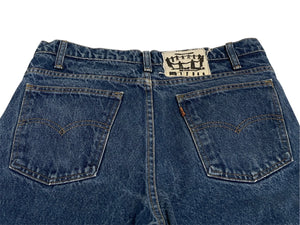 GUITARBOYARCHIVE ギターボーイアーカイブ デニムパンツ サイズ1 W32×L34 Levi's ドッキング リメイク ブルー コットン 良品 中古 4c069855