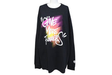 Load image into Gallery viewer, 新品未使用 ECKO エコー Dear1993.art ロンT 長袖Tシャツ トップス ブラック ホワイト マルチカラー サイズXL 中古 4c069863