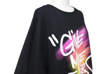Load image into Gallery viewer, 新品未使用 ECKO エコー Dear1993.art ロンT 長袖Tシャツ トップス ブラック ホワイト マルチカラー サイズXL 中古 4c069863