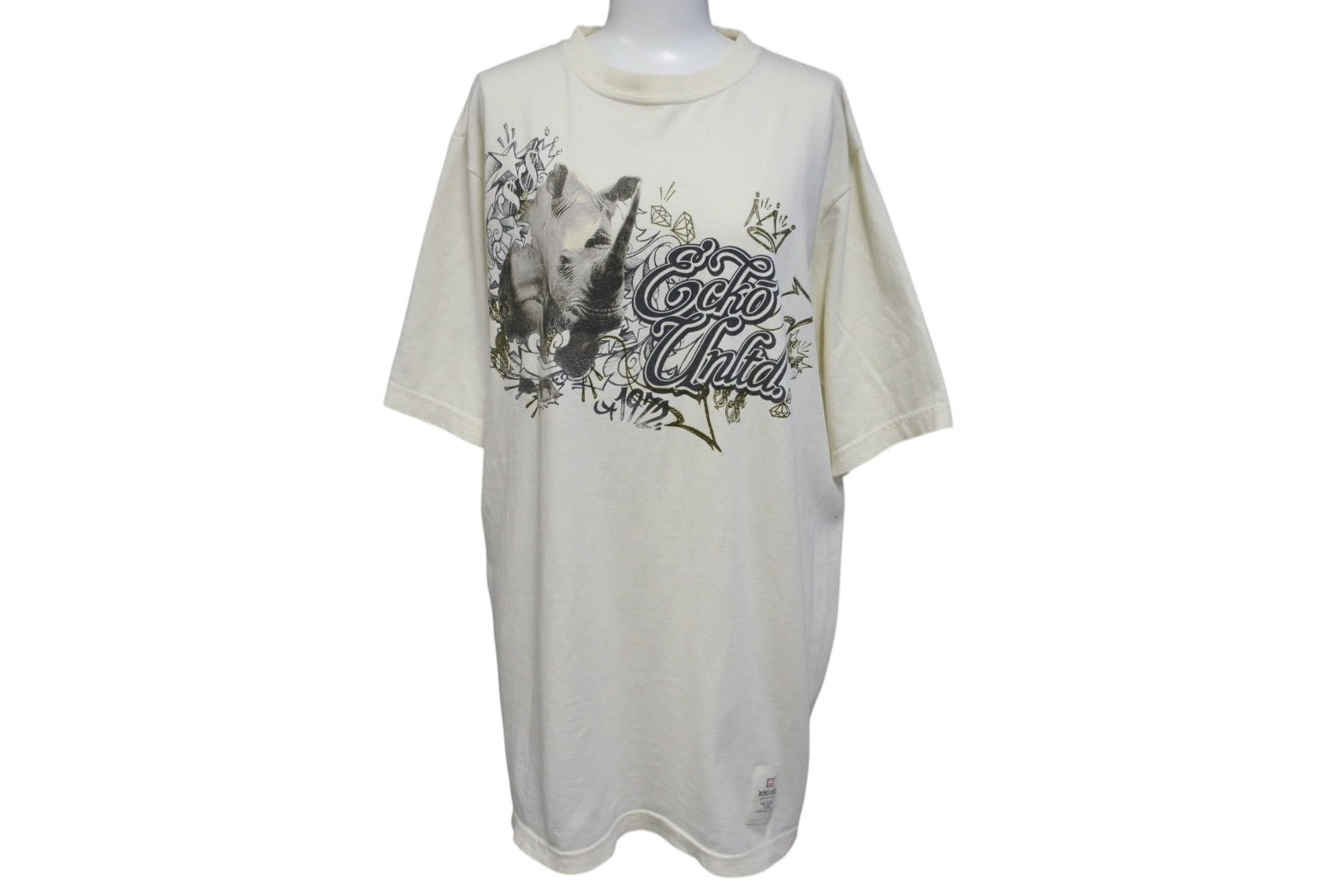 ECKO エコー サイ プリント トップス 半袖Tシャツ キナリ