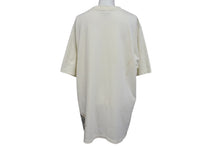 Load image into Gallery viewer, ECKO エコー サイ プリント トップス 半袖Tシャツ キナリ コットン 920-069261 ベージュ サイズM 美品 中古 4c069864