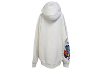 Load image into Gallery viewer, 新品未使用 ECKO Dear1993.art Do The Knowledge Rhino Hoodie ホワイト コットン 刺繍 サイズL 中古 4c069867