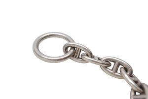 HERMES エルメス ブレスレット シェーヌダンクル PM18コマ フランス製 シルバー925 美品 中古 4c069884