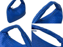 Load image into Gallery viewer, 極美品 BOTTEGA VENETA ボッテガヴェネタ ワンショルダーバッグ イントレチャート B02196918W レザー ブルー 中古 4c069893