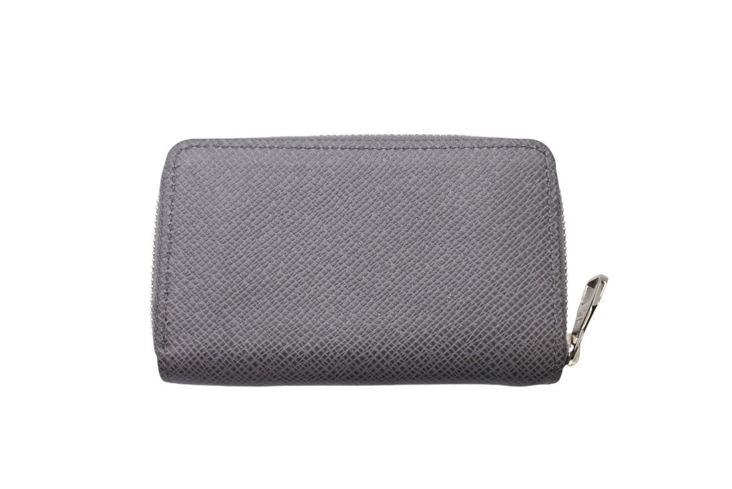 LOUIS VUITTON ルイヴィトン ジッピーコインパース ミニ コンパクトウォレット Ｍ32617 タイガ グレー 美品 中古 4c069899